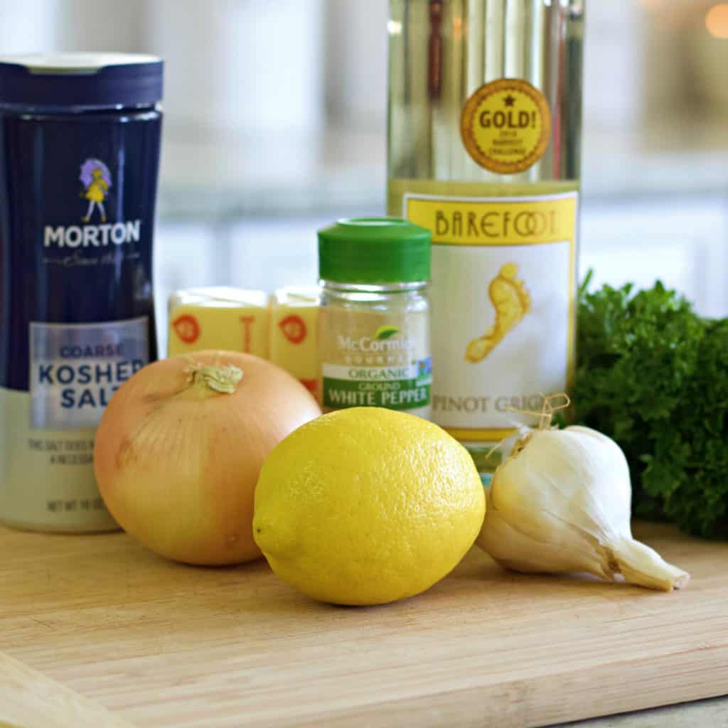 Lemon Butter Sauce Ingredients