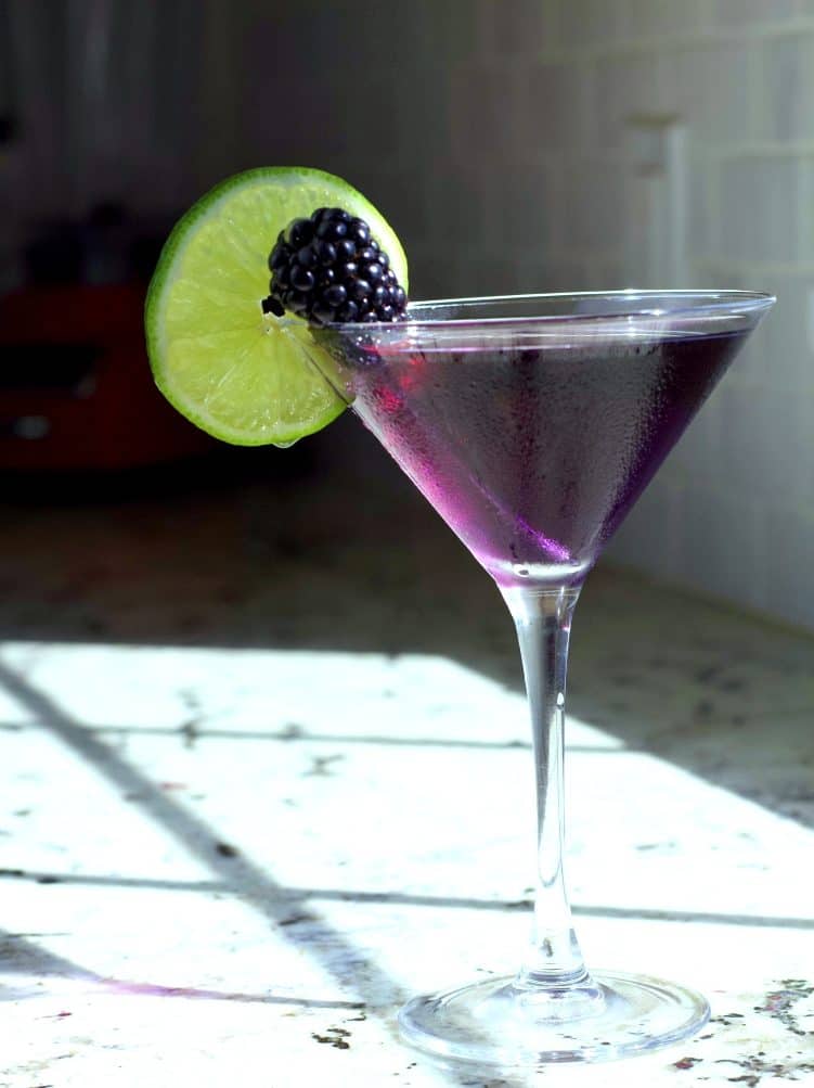 Purple Rain Cocktail