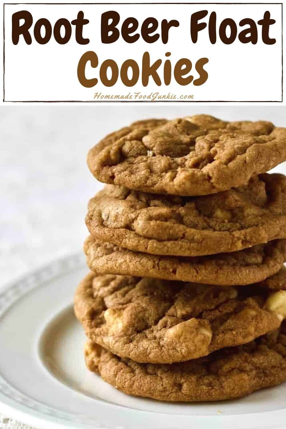 Root Beer Float Cookies-pin image