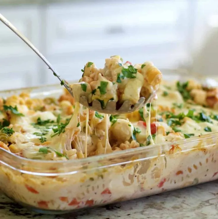 Chicken Bacon Ranch Casserole