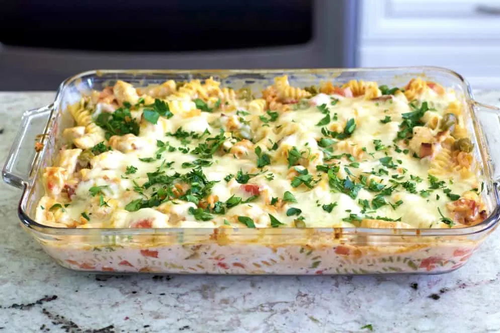 Baked Chicken Bacon Ranch Casserole