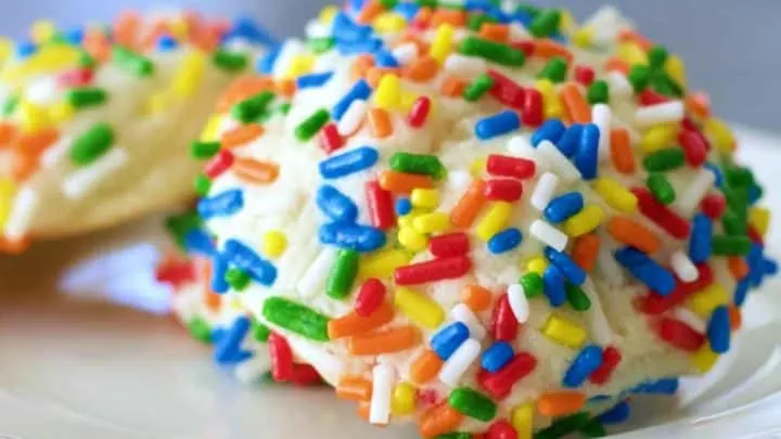 Confetti Sprinkle Cookies