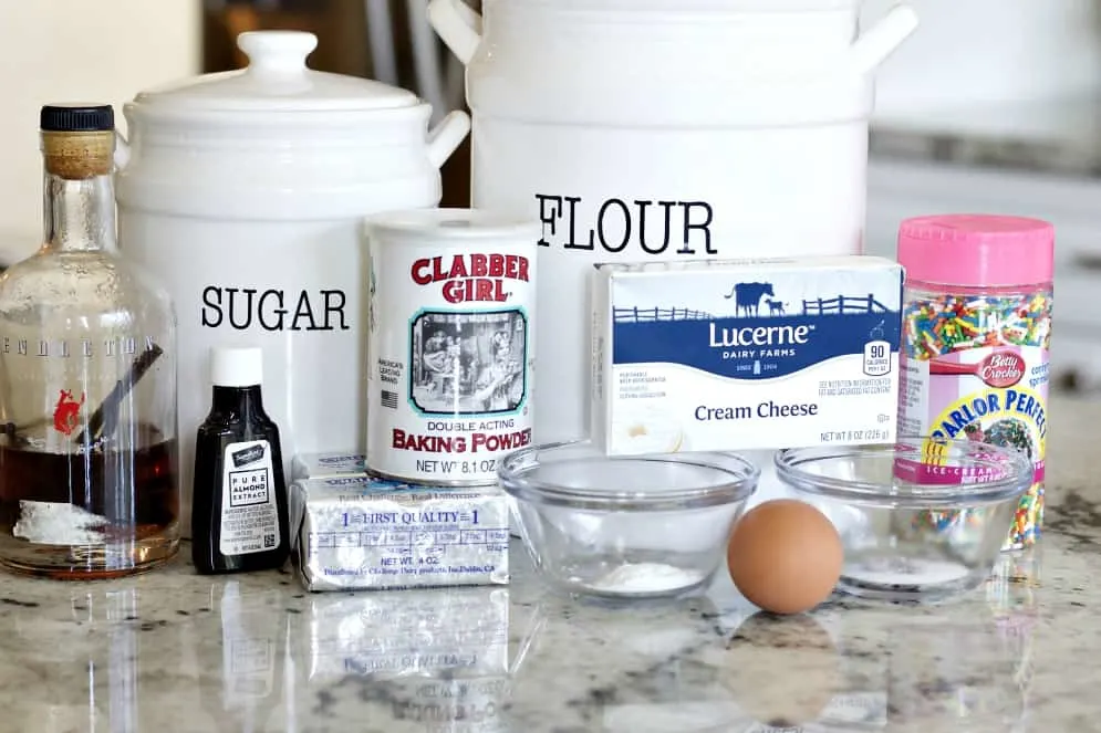 Ingredients For Sprinkle Cookies