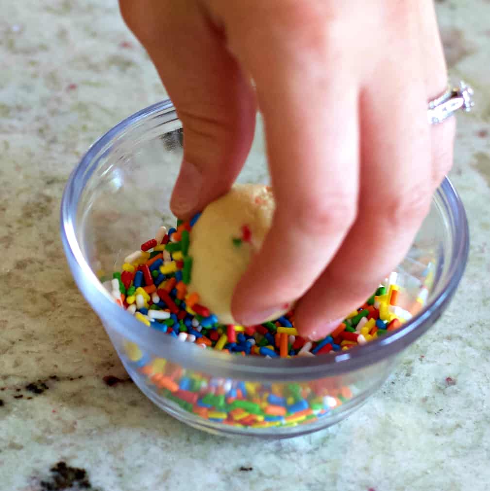 Confetti Sprinkle Cookies Recipe | Homemade Food Junkie