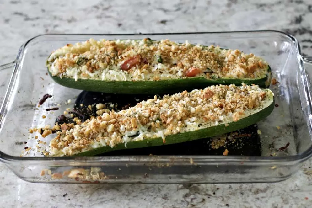 Baked Stuffed Zucchini Recipe