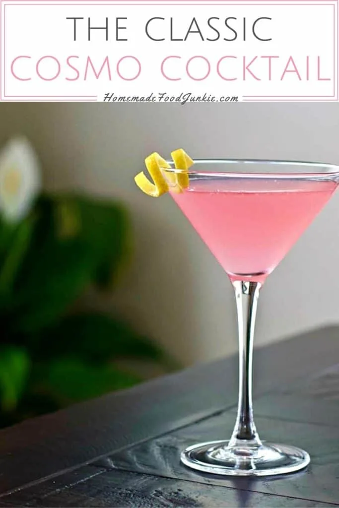 The Classic Cosmo Cocktail-Pin Image
