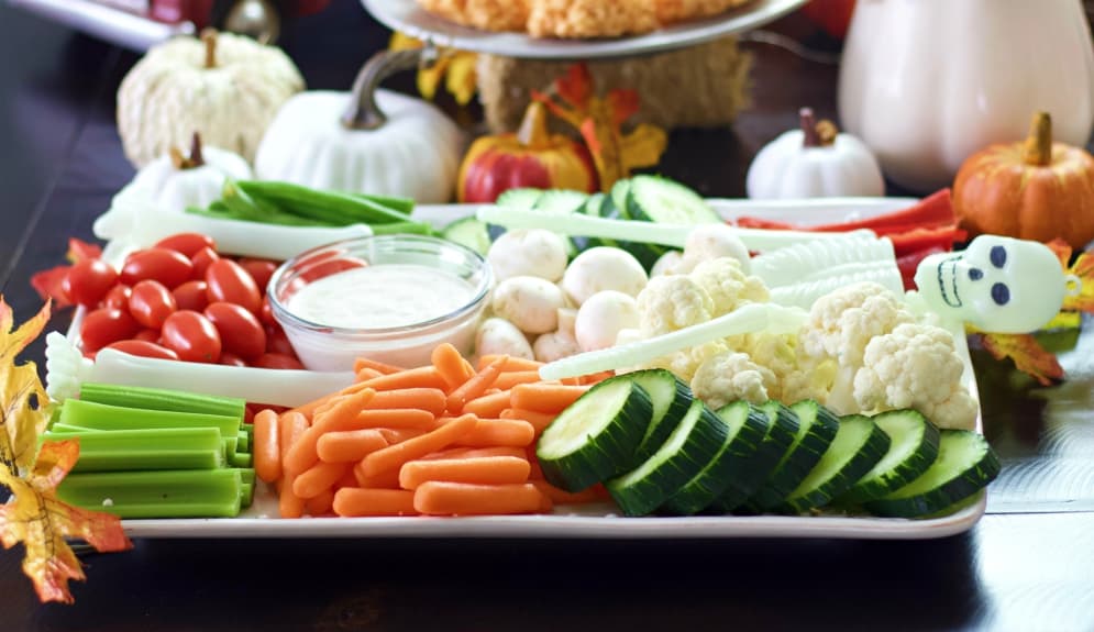 Quick And Easy Halloween Veggie Tray 9 Halloween Veggie Tray