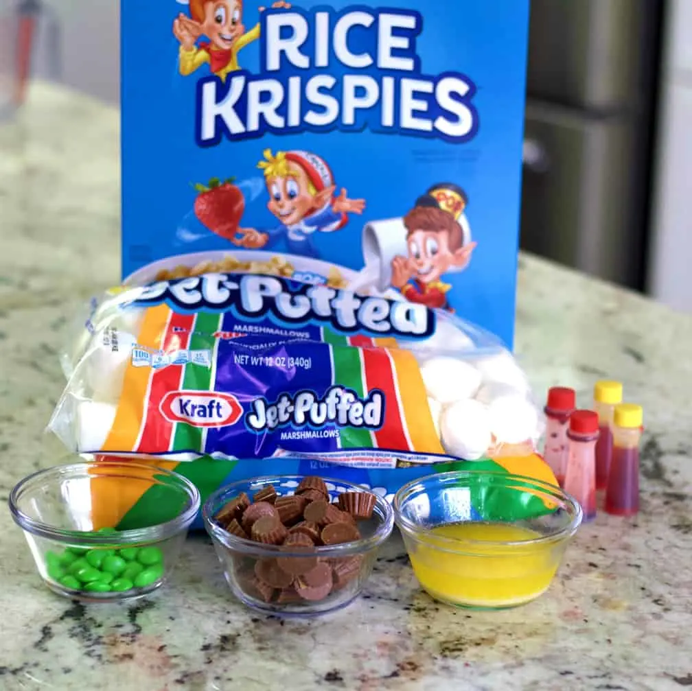 Ingredients For Pumpkin Rice Krispie Treats