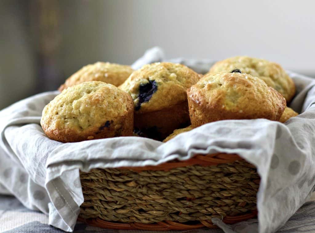 Banana Blueberry Muffins