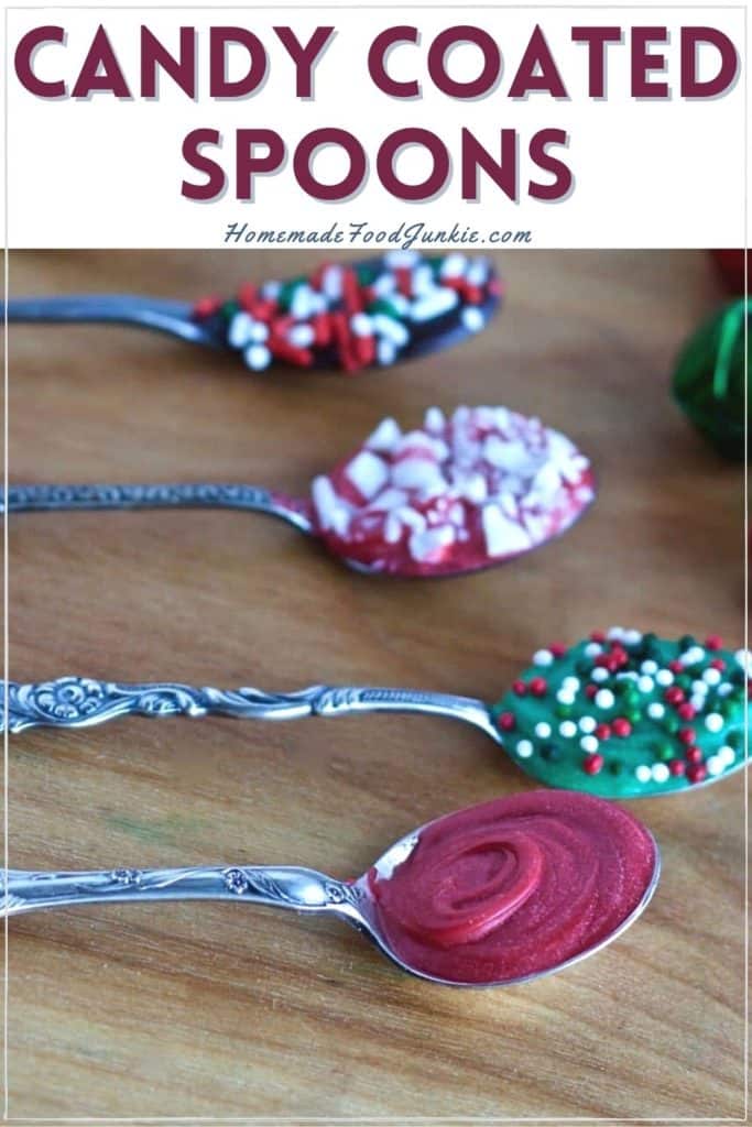 Candy Coated Spoons Food Craft Homemade Food Junkie