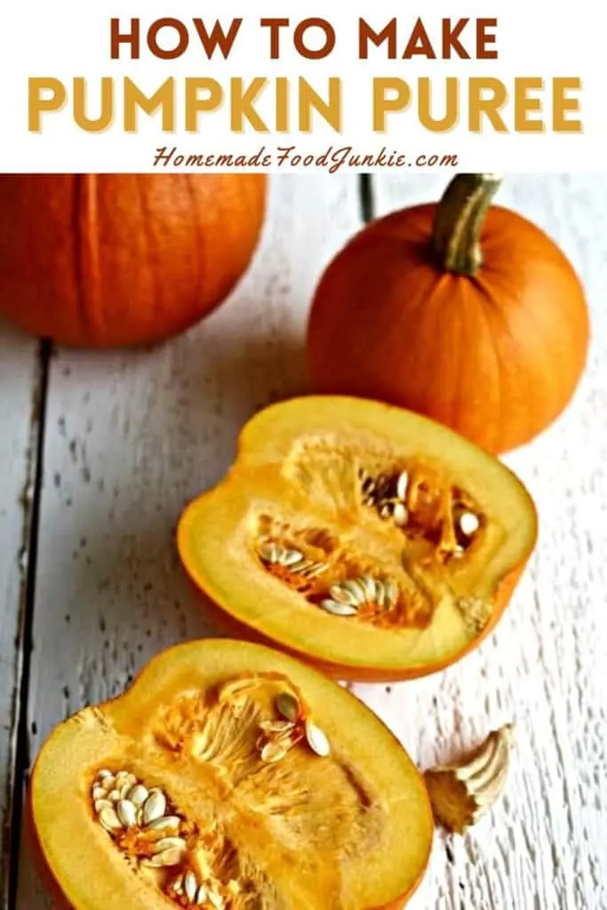 Pumpkin Dog Treats 9 How To Make Pumpkin Puree-Pin Image
