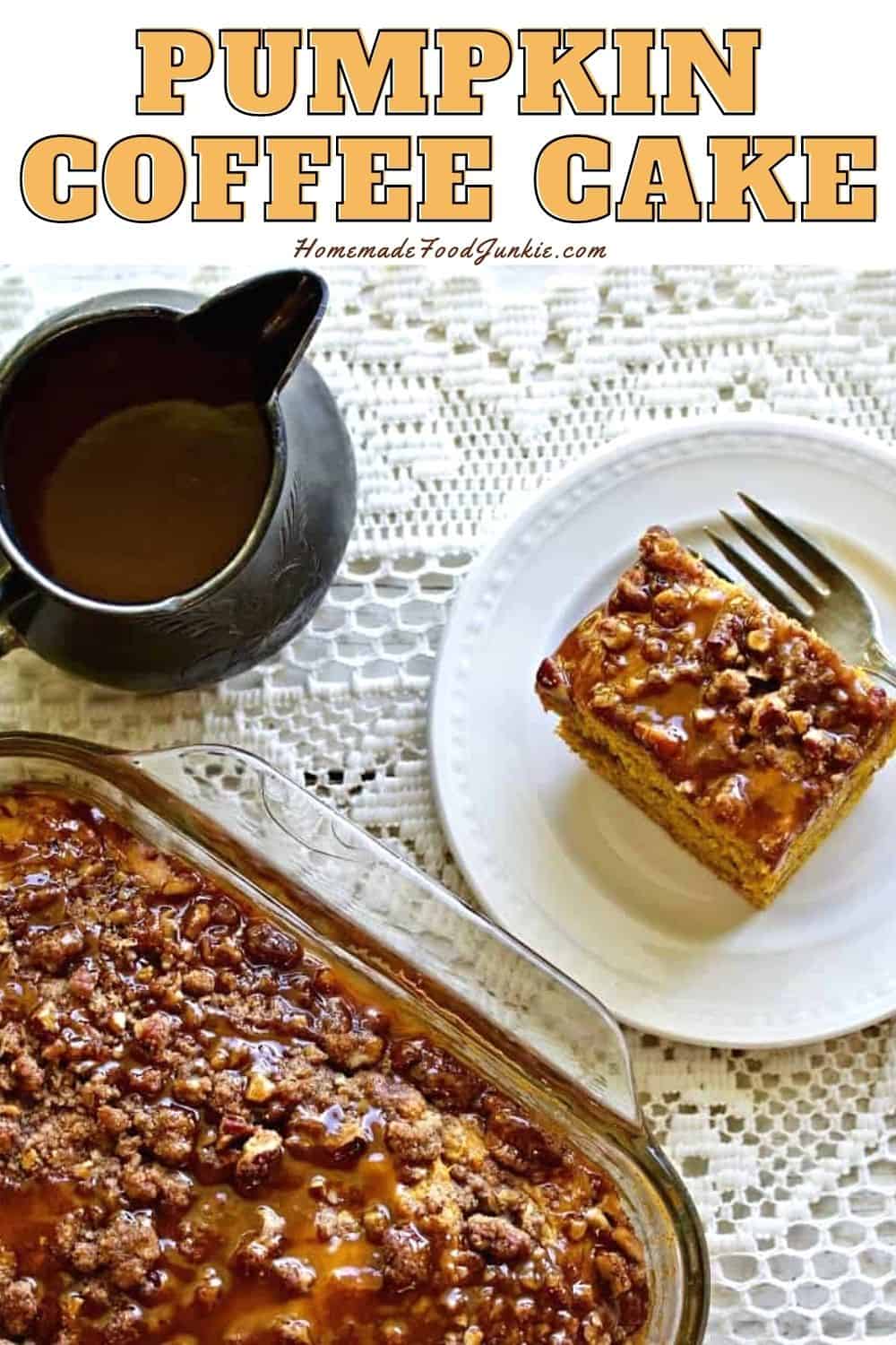 Pumpkin Coffee Cake Recipe 6 Pumpkin coffee cake-pin image