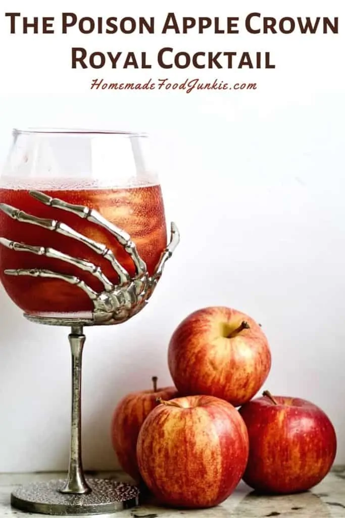 The Poison Apple Crown Royal Cocktail-Pin Image