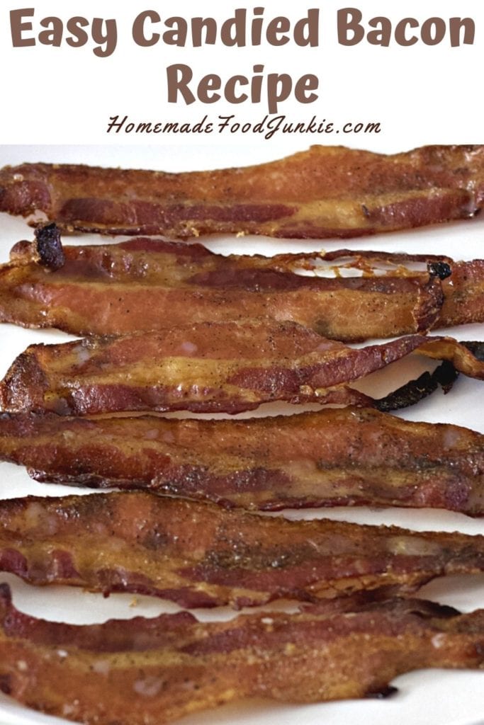 Easy Candied Bacon- Oven Method