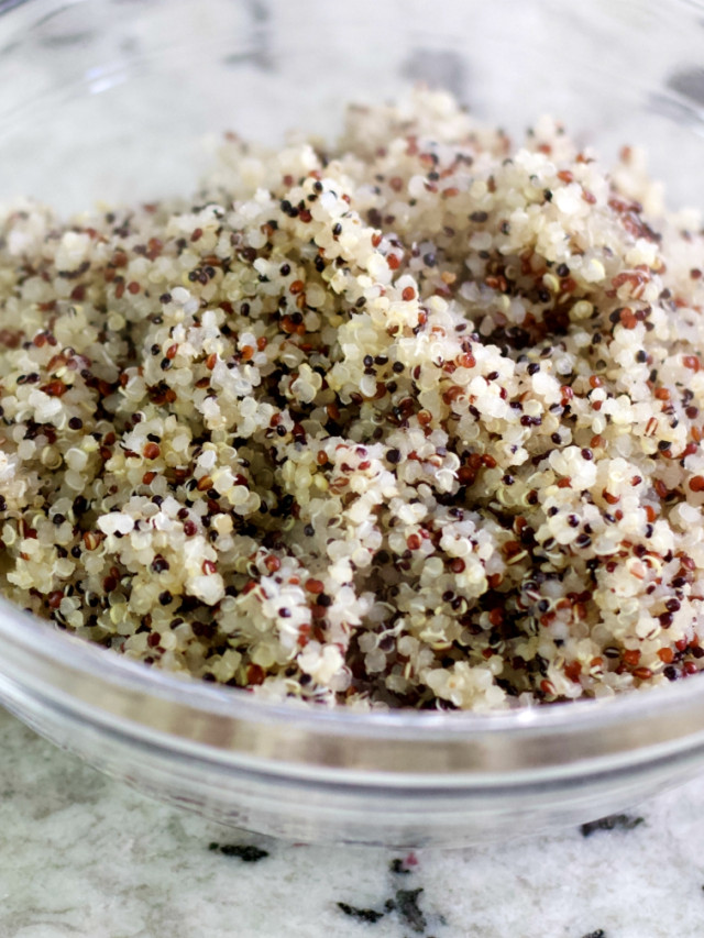 Cooking Quinoa in your Instant Pot Homemade Food Junkie