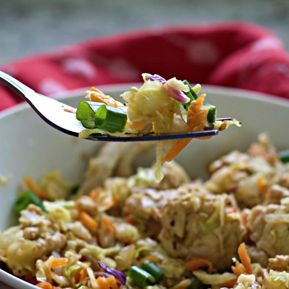 Small Bite Egg Rolls In A Bowl