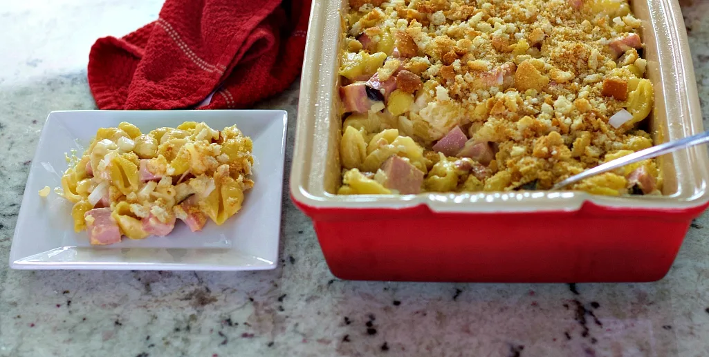 Mac And Cheese Ham Casserole 1 Ham Casserole
