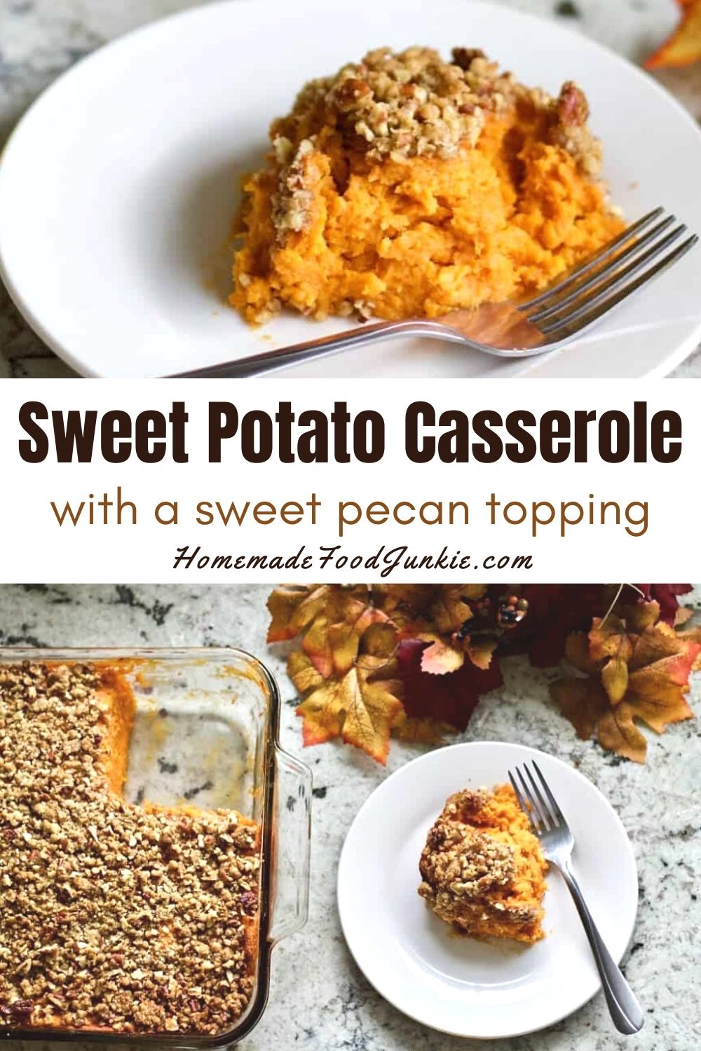 Sweet Potato Casserole With A Pecan Topping 2 Sweet Potato Casserole With Pecan Topping-Pin Image