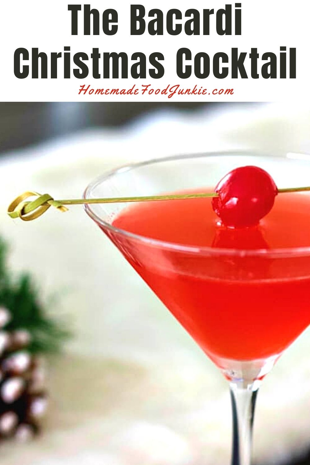 Bacardi Cocktail Recipe with Bacardi Rum Homemade Food Junkie