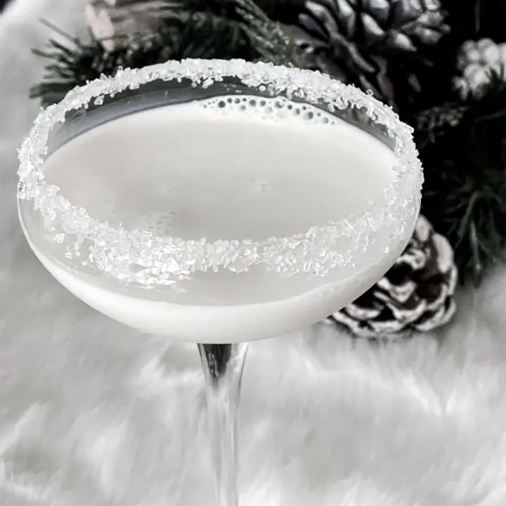 Winter Cocktail with vodka and rumchata