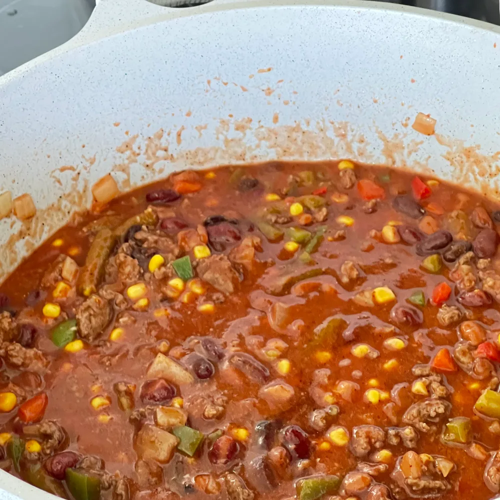 Game Day Chili On The Stove