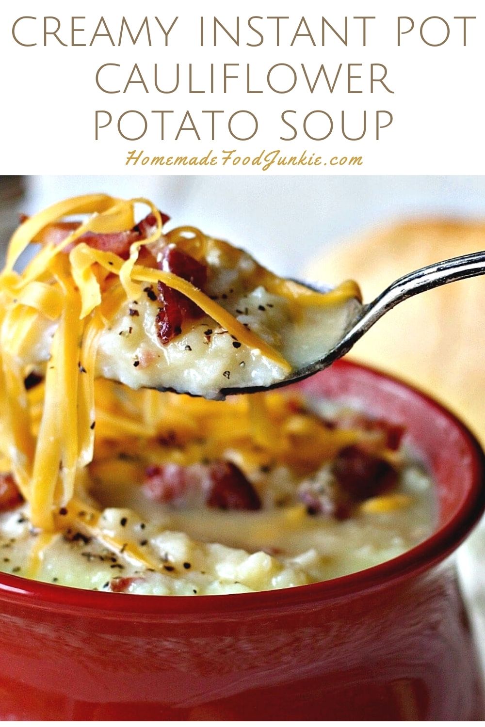 Instant Pot Cheesy Cauliflower Potato Soup 7 Creamy Instant Pot Cauliflower Potato Soup-Pin Image