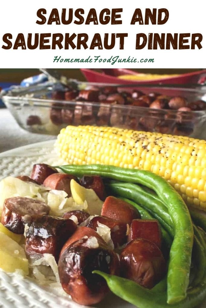 Sausage Sauerkraut Casserole Homemade Food Junkie