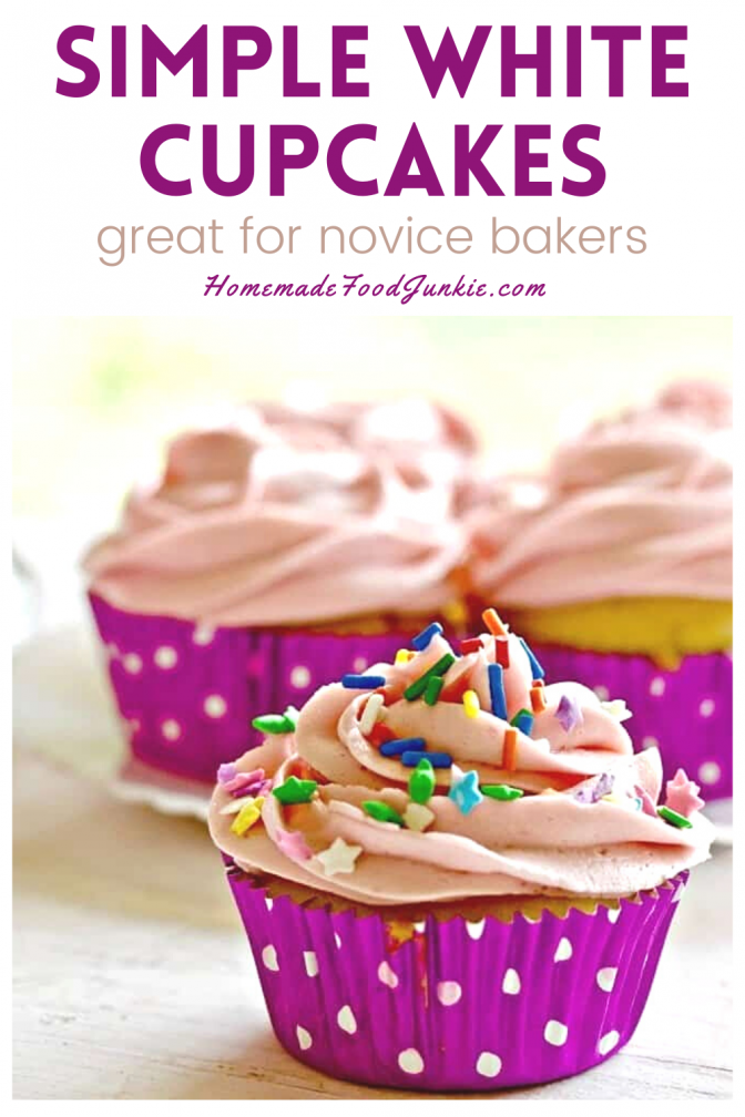 Simple White Cake or Cupcakes Homemade Food Junkie