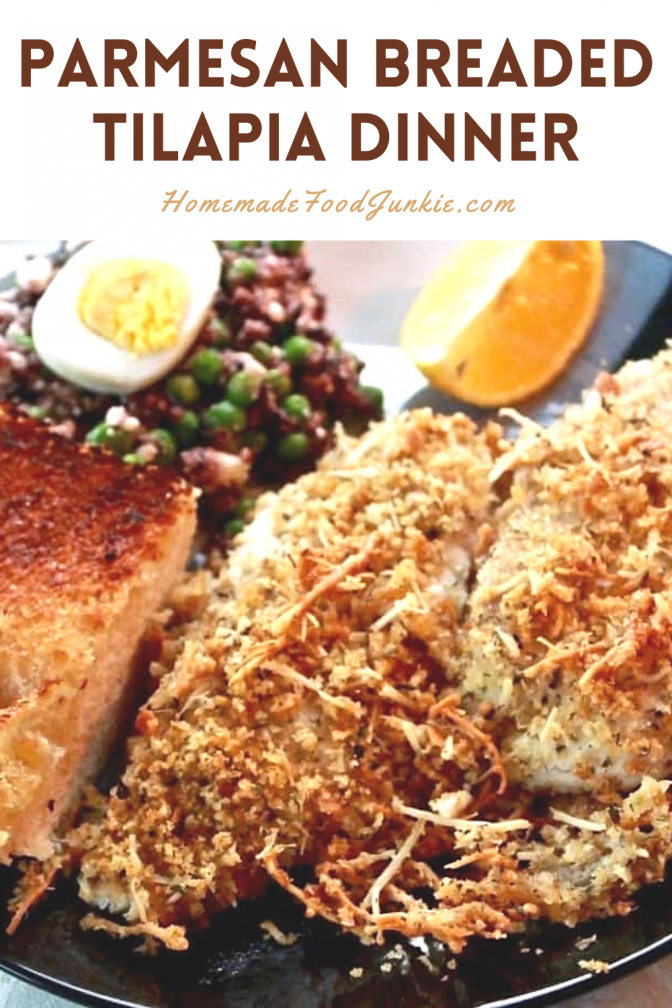 Breaded Tilapia Parmesan Homemade Food Junkie