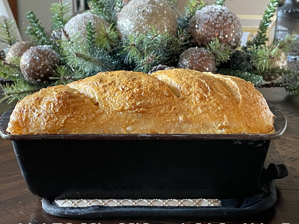 Oatmeal Bread- No Knead Sourdough Recipe 7 Baked Loaf-Oatmeal Sourdough Bread