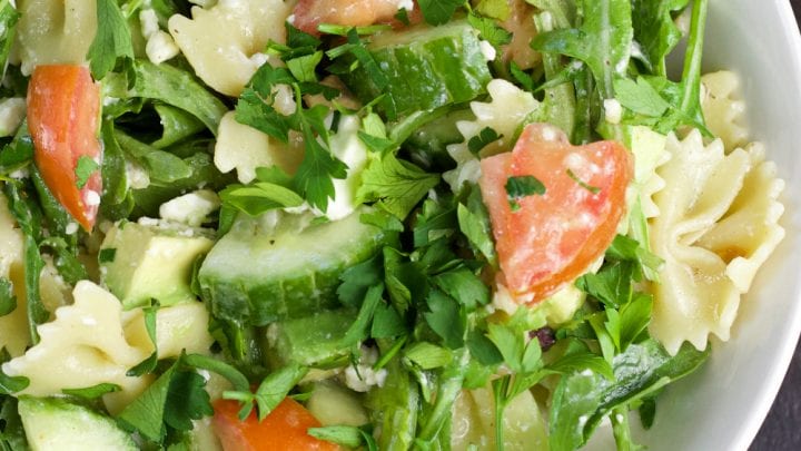 Mediterranean Pasta Salad Recipe With Kalamata And Feta 8 Mediterranean Pasta Salad