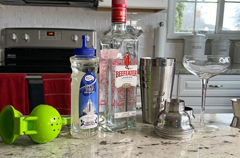 Gin Gimlet Recipe with Lime Homemade Food Junkie