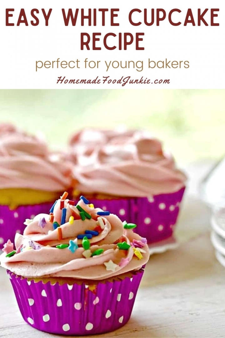 Simple White Cake or Cupcakes | Homemade Food Junkie