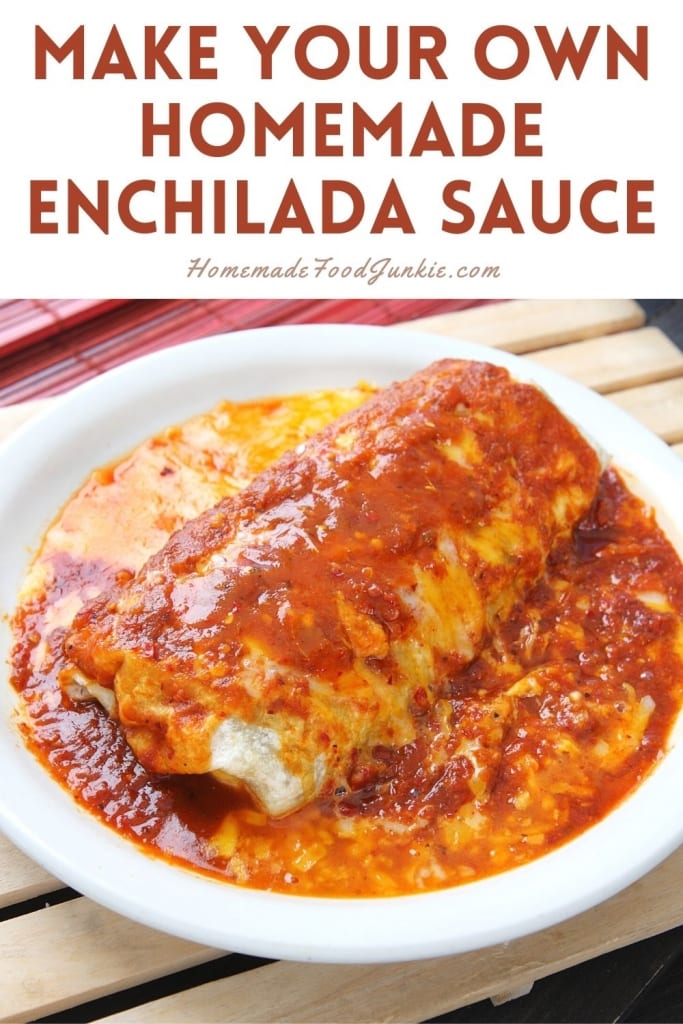Make Your Own Homemade Enchilada Sauce-Pin Image
