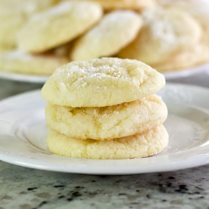 lemon Crinkle cookies