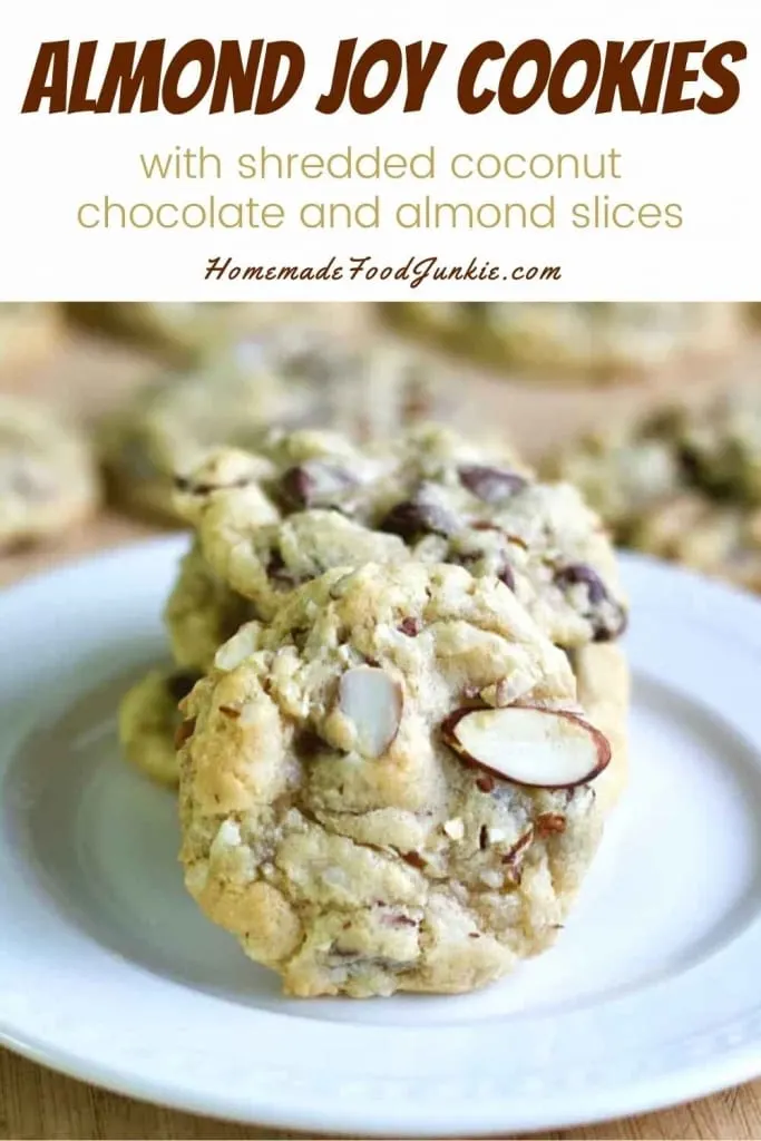 Almond Joy Cookies-Pin Image