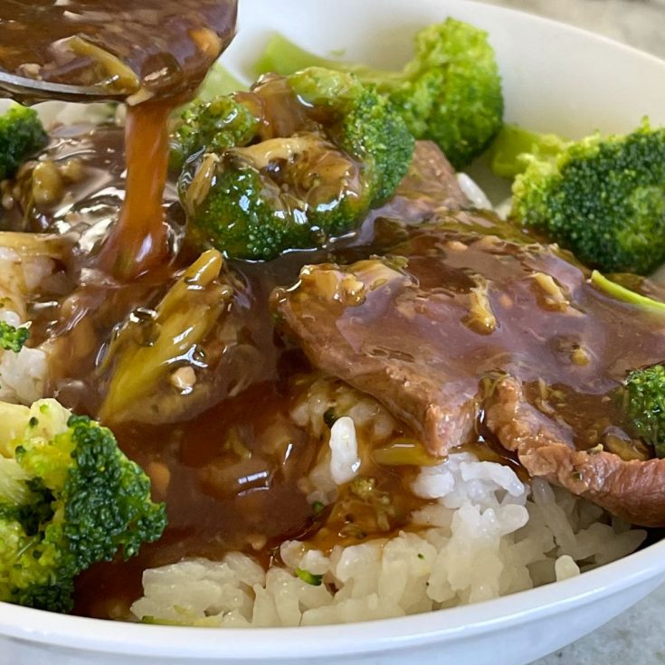 Asian Broccoli Beef Dinner F