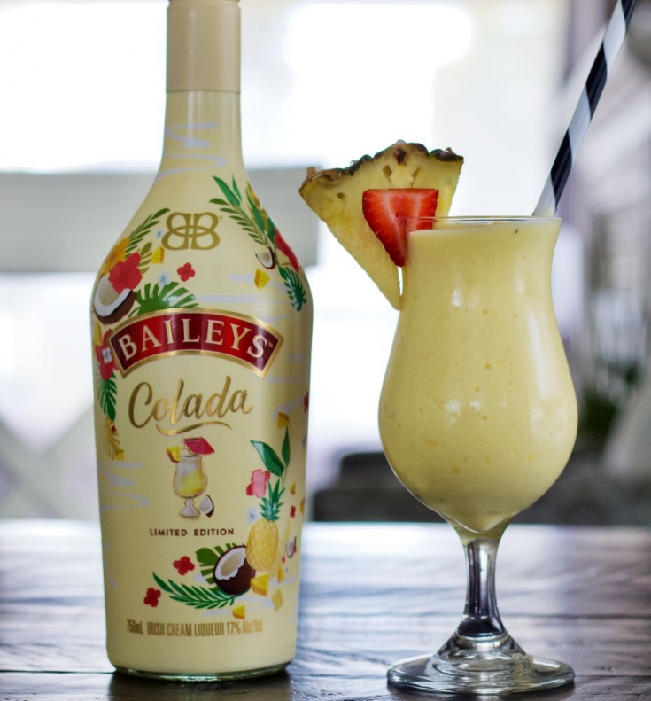 Baileys Colada Frozen Rum Drink Homemade Food Junkie