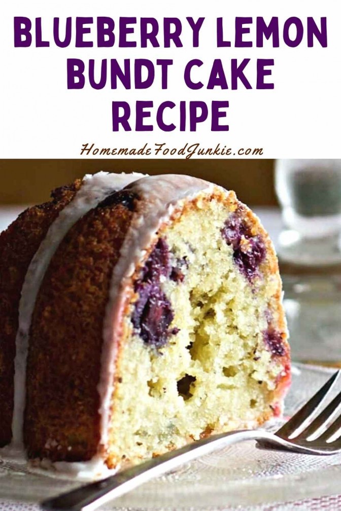 Lemon Blueberry Bundt Cake Recipe 9 Blueberry Lemon Bundt Cake Recipe-Pin Image