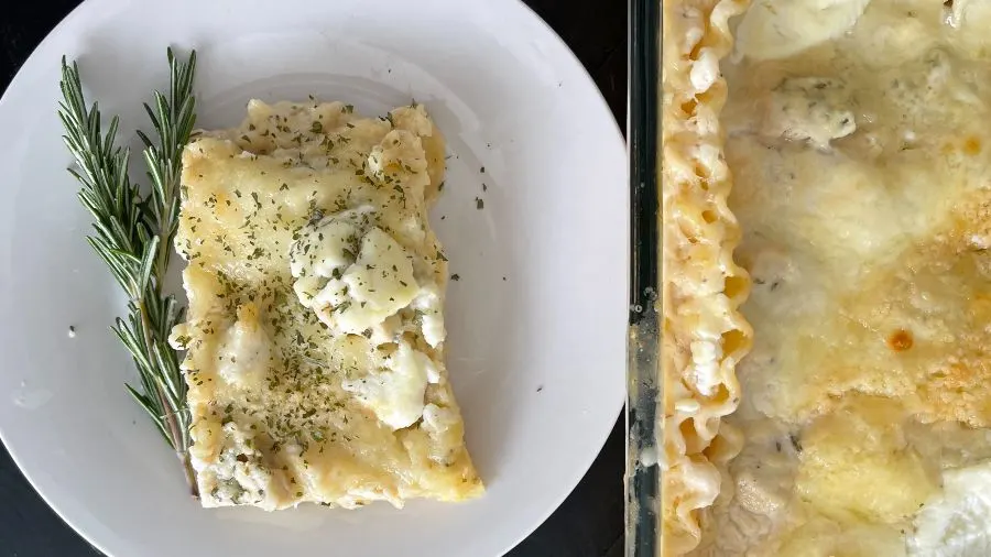 Chicken Alfredo Lasagna-Two Ways 2 Chicken Lasagna