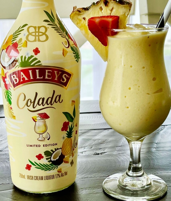 Baileys Colada Frozen Rum Drink Homemade Food Junkie
