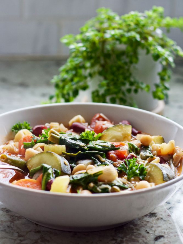 Copycat Olive Garden Minestrone Soup Homemade Food Junkie
