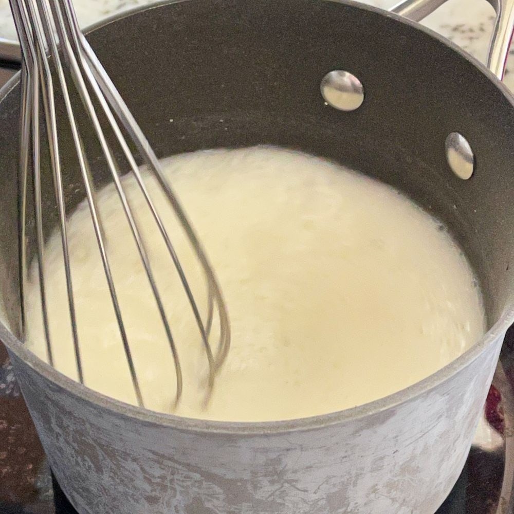 Whisking A Boiling Pie Filling