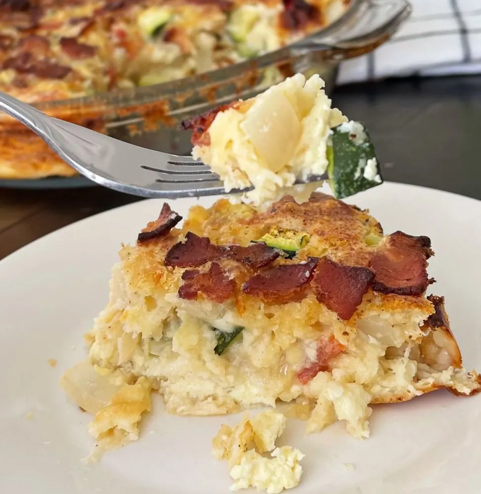 Forkful Of Zucchini Pie