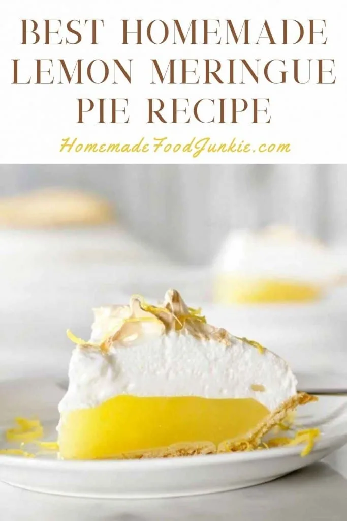 Best Homemade Lemon Meringue Pie Recipe-Pin Image
