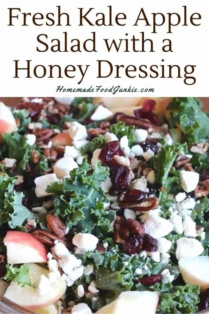 Fresh Kale Apple Salad-Pin Image