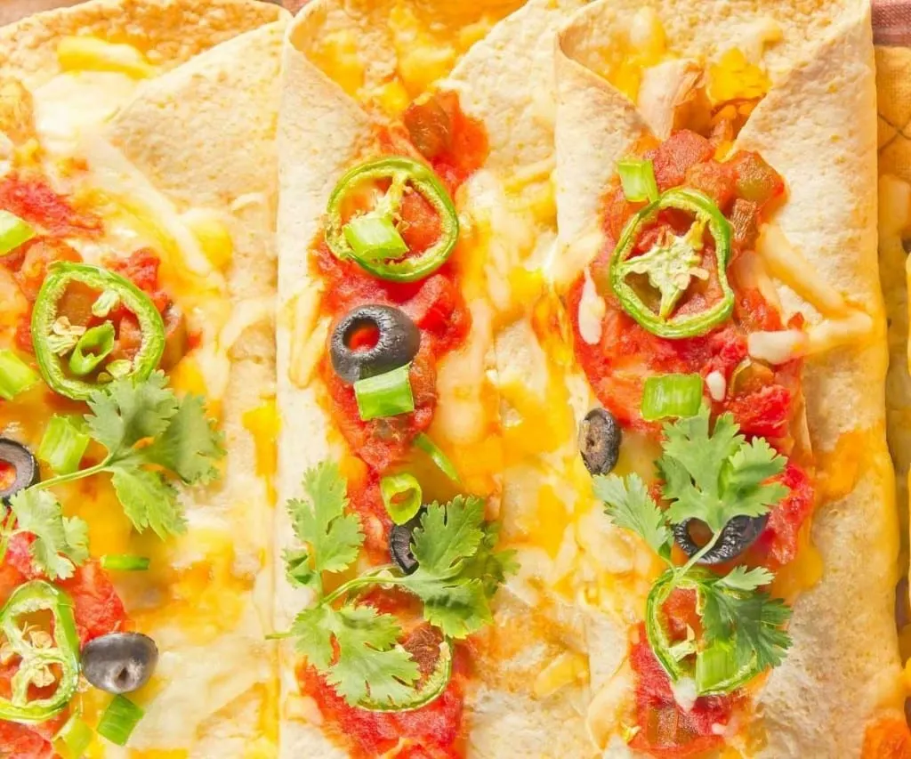 Easy Chicken Enchilada Casserole 2 The Rolled Tortilla Method
