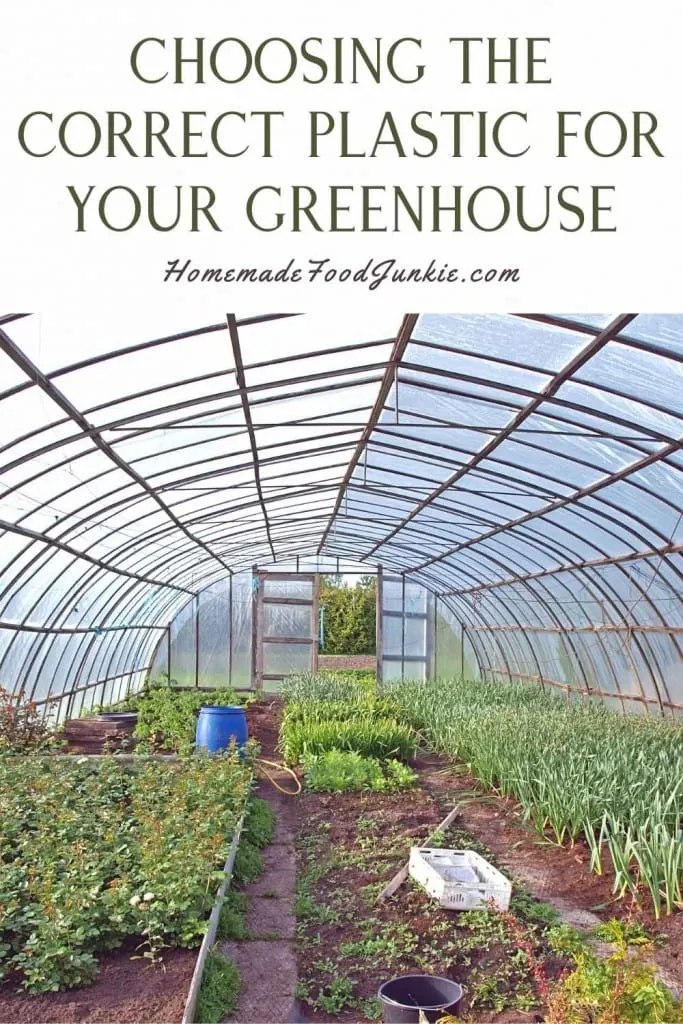 Choosing The Correct Plastic For Your Greenhouse-Pin Image