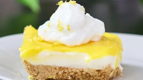 Lemon Cheesecake Bars