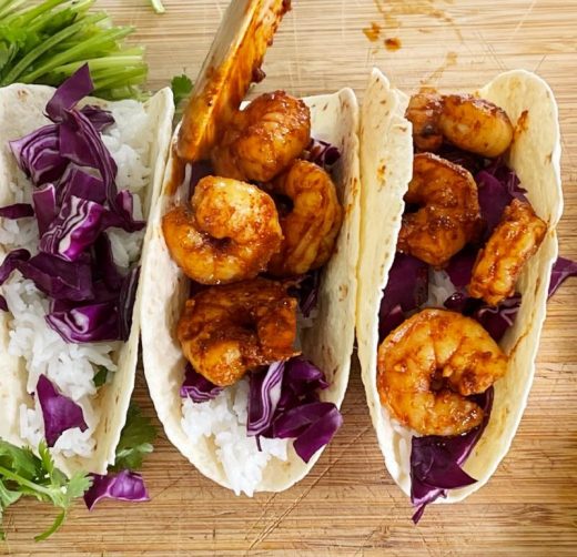 Quick Fried Shrimp Tacos Recipe Homemade Food Junkie